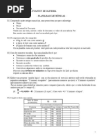 Exercícios de Planilhas