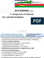 Module Energie Télécoms ESMT - 2020