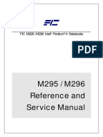 Fic m295 m296 Laptop Service Manual