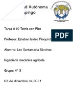 Tarea #10 Programacion