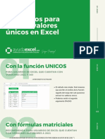 9 Métodos para Extraer Valores Únicos en Excel: Sergio Propergol