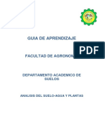 Guia de Aprendizaje Analisis Del Suelo-Agua y Plantas 2021 Ii