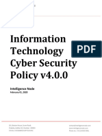 Cyber Security Policy