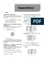 Chapter 02 - Study Material - Capacitance - (Lakshya JEE 2.0 2023)