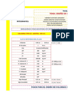 Tema: Diseño de Columnas Cortas de Concreto Armado: Integrantes