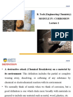 Lecture 1 (Corrosion)