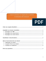 Guide Ecandidat Pour Les Etudiants