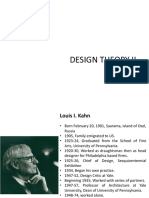 Design Theory II - Louis I Kahn