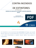 Lucha Contra Incendios - Uso de Extintores