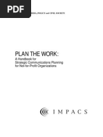 Strategic Communications PLanning Handbook (For Non Profits)