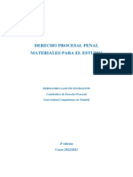 Derecho Procesal Penal