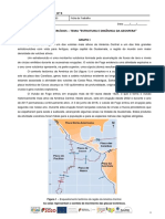 Ficha Trabalho - Caderno de Exercícios - Estrutura - Dinâmica - Geosfera