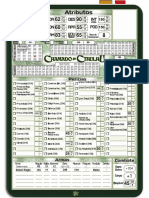 Chamado de Cthulhu Ficha de Personagem Era Moderna - Editável (Charles)