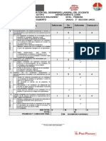 Ficha de Evaluacion Del Desempeño Docente para La Contratacion 2022 CFB