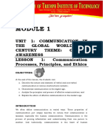 Purposive Com. Module1