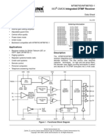 Mt8870, DTMF Decoder