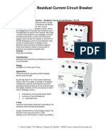 1 Residual Current Circuit Breaker (RCCB) (ELCB)