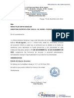 Asistencia Del 11 de Noviembre Al 10 de Diciembre de 2022