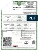 Acta Nacimiento