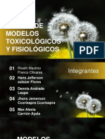 Modelos Toxicocinéticos