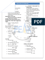 Physics Formular