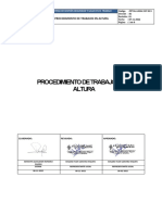 Procedimiento de Trabajos en Altura - General