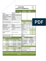 Formato Ficha de Induccion