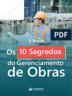 E Book Os 10 Segredos Do Gerenciamento de Obras