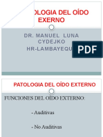 Patología Oído Externo