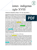 Rebeliones Indigenas en El Siglo XVIII Corregido