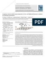 Materials Chemistry and Physics: Fei Zhang, Chengyi Hou, Qinghong Zhang, Hongzhi Wang, Yaogang Li