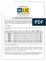 CZO Bhopal Employment Notice Notification 22 23