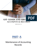 GST Accounts & Records