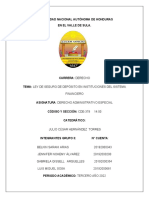 Informe Ley de Seguro de Depósito en Instituciones Del Sistema Financiero