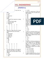 IES OBJ Civil Engineering 2000 Paper II