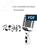 Como Estruturar o Ministério de Música 1