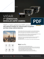 Cámara ANPR Adaptive Recognition Vidar Smart HDX