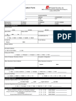 Broker-Assisted Customer Account Information Form (CAIF) - Individual