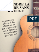 Apprendre La Guitare Sans Solfège