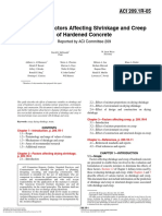 ACI 209.1R-05 - Report On Factors Affecting Shrinkage and Creep of Hardened Concrete