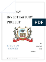 Study of Cancer Investigatory Project