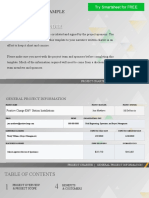 IC Project Charter With Example Data 8556 - PowerPoint