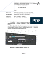 Memoria de Cálculo Estructuras