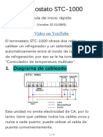 STC 1000 Thermostat User Manual in Spanish