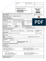 Tybaf Addmission Form