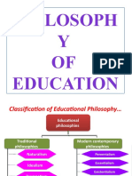 Philosophy of Education