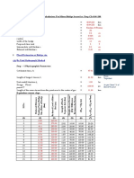 Input: 1 I Hydraulic Calculations For Minor Bridge Located at Prop Ch-454+200