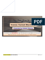 02 Current Electricity Student Copy With Ans - New - 24!05!2021 - Updated