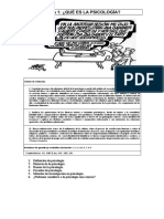 Unidad 1 - Â¿QuÃ© Es La PsicologÃ A?