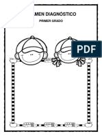 Examen - Diagnostico - 1º - Grado